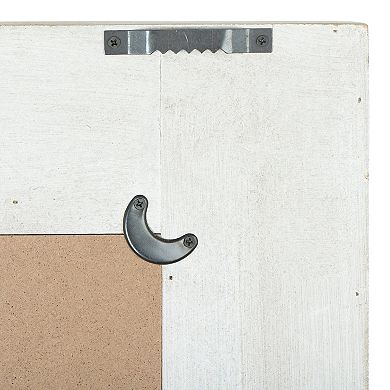 Rectangle Wood Framed Wall Mirror