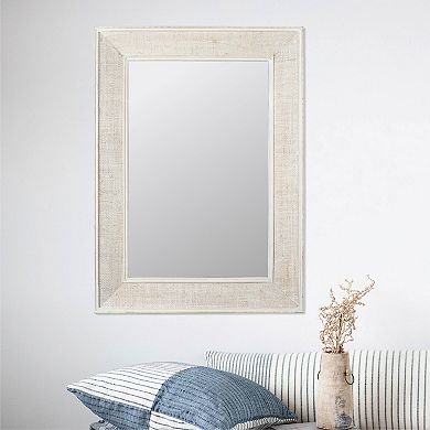 Rectangle Wood Framed Wall Mirror