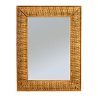 Rectangle Wood Framed Wall Mirror