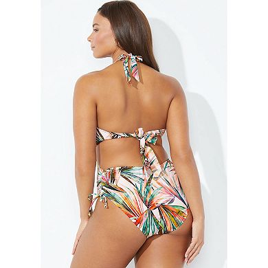 Swimsuits for All Women's Halter Cutout One Piece