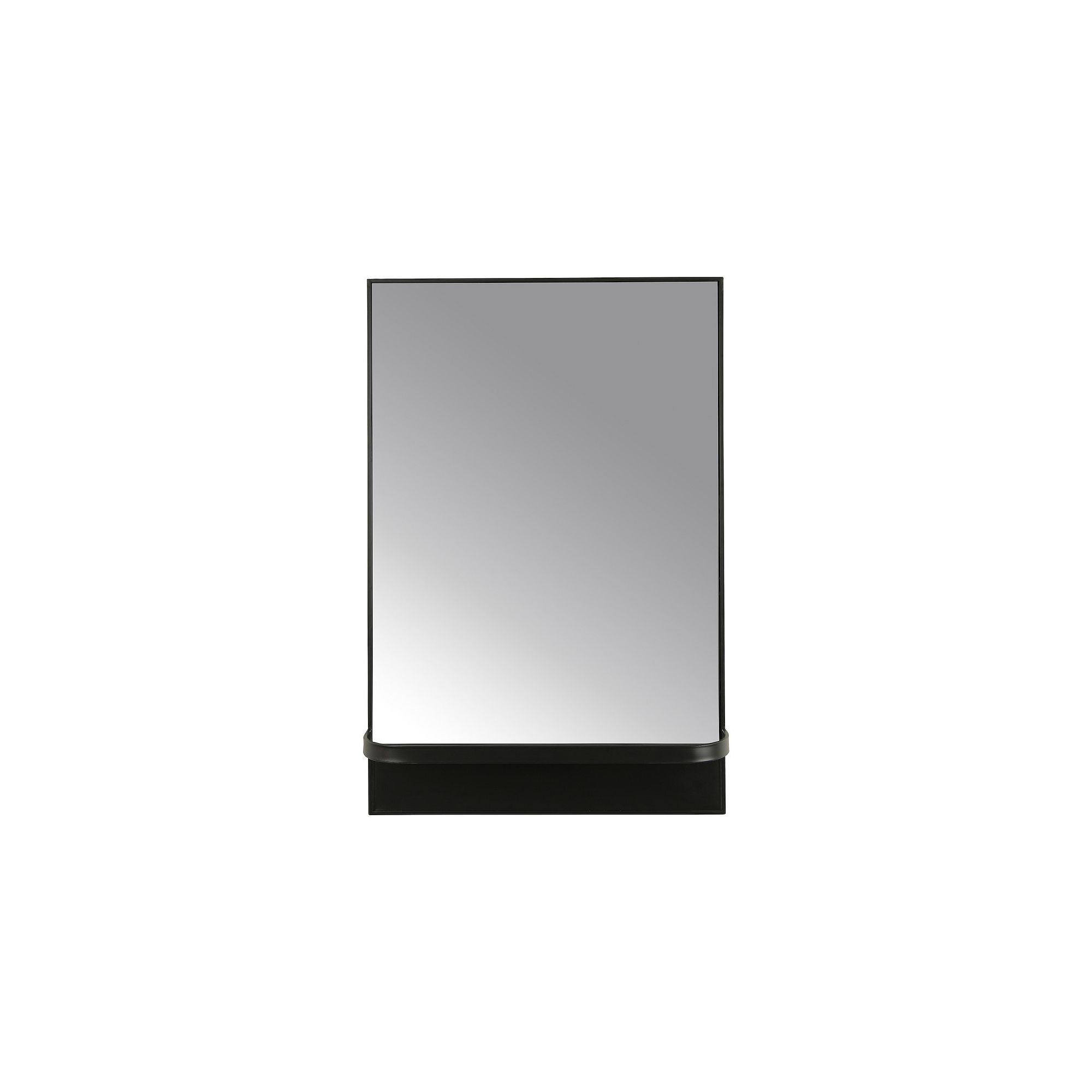 Storied Home Modern Metal Framed Wall Mirror, Multi
