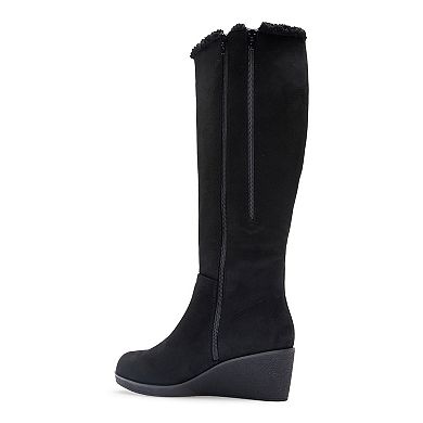 Aerosoles Binocular Women's Shearling Knee-High Boots