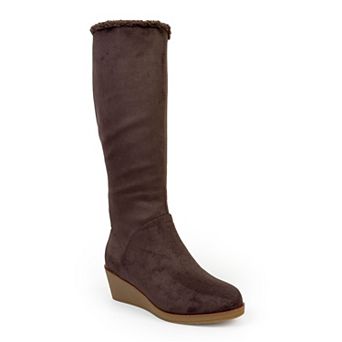 Aerosoles Binocular Women's Shearling Knee-High Boots