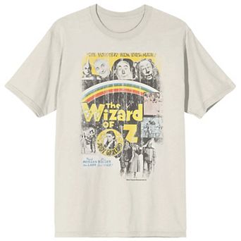 Juniors' Wizard of Oz Classic Film Poster Crewneck Graphic Tee