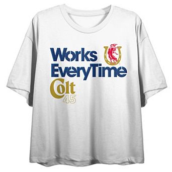 Women's Colt 45 Lager Cropped Graphic Tee