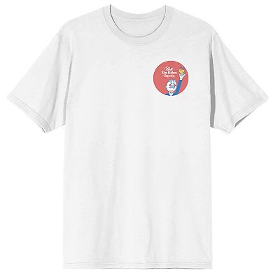 Women's Pabst Blue Ribbon Flower Back Crewneck Graphic Tee