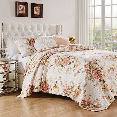 Greenland Home Fashions Grace Quilt & Sham Set