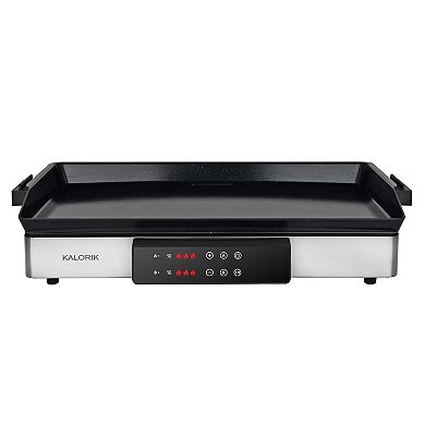 Kalorik MAXX 2-in-1 Stainless Steel Electric Griddle & Double Cooktop