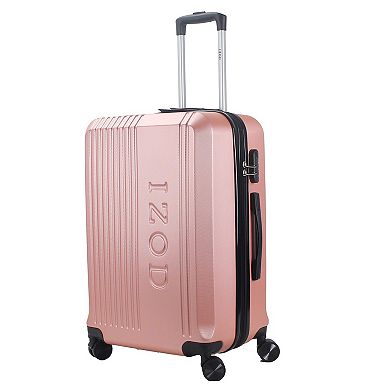 IZOD Zane Expandable Lightweight 3-Piece Hardside Spinner Luggage Set