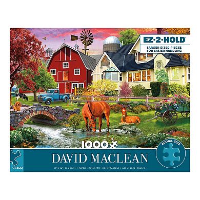 Ceaco 1000 pc. Memories on the Farm Oversized Jigsaw Puzzle