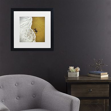 Trademark Fine Art Ambra Closer Matted Framed Wall Art