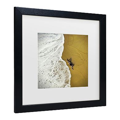 Trademark Fine Art Ambra Closer Matted Framed Wall Art