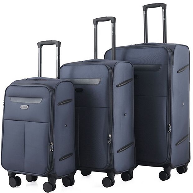IZOD Liam 3-pc. Soft Shell Spinner Combo Lock Luggage Set
