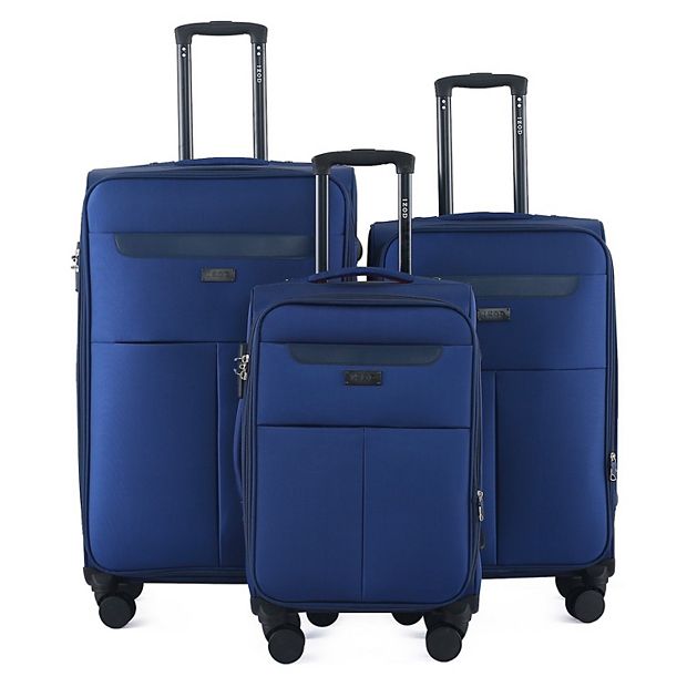 IZOD Liam 3-pc. Soft Shell Spinner Combo Lock Luggage Set