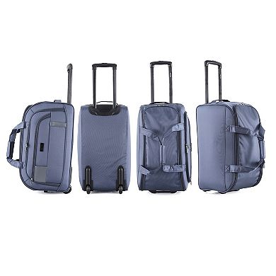 IZOD Gavin 4-Piece Softside Inline Lightweight Duffel Bag Set