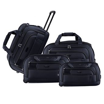 IZOD Gavin 4 pc Softside Inline Lightweight Duffel Bag Set
