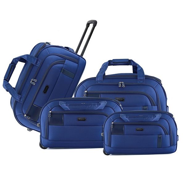 IZOD Gavin 4-Piece Softside Inline Lightweight Duffel Bag Set