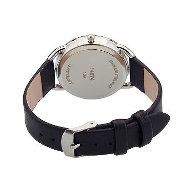 Jessica Carlyle Women's Black Strap Watch