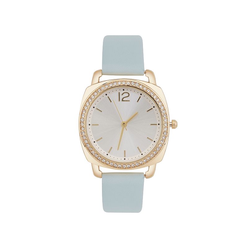 Jessica Carlyle Women's Mint Strap Watch, Size: 34 mm, Green