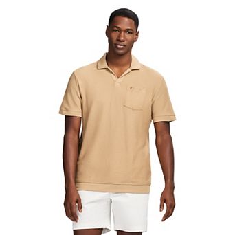Men's IZOD Short Sleeve Saltwater Dune Knit Texture Polo