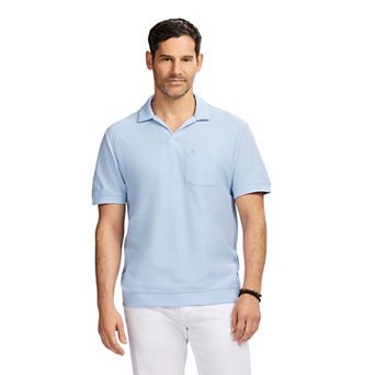 Men's IZOD Short Sleeve Saltwater Dune Knit Texture Polo