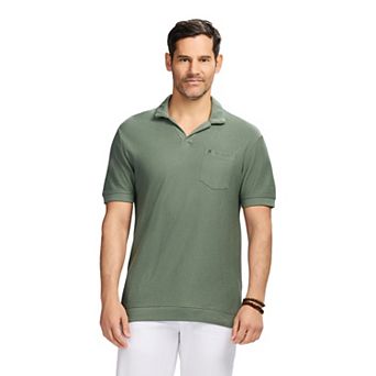 Men's IZOD Short Sleeve Saltwater Dune Knit Texture Polo