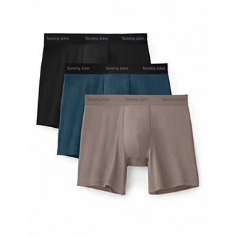 Men's Tommy John 3-Pack Luxe Modal Boxer Briefs