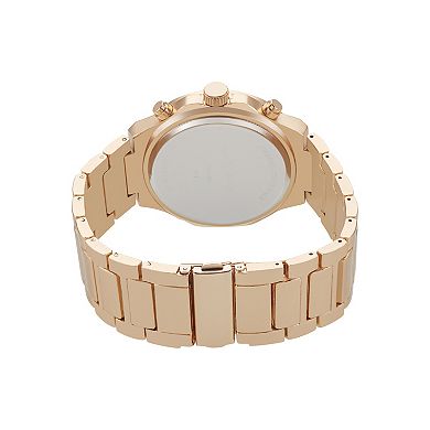 Ed Hardy Men's Brushed Gold Tone Bracelet Watch