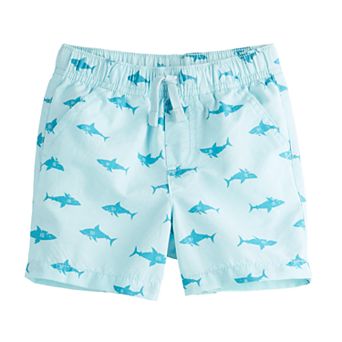 Baby & Toddler Boy Jumping Beans® Slub Texture Flat Poplin Printed Shorts