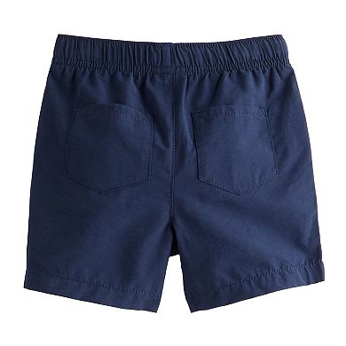 Baby & Toddler Boy Jumping Beans® Flat Front Drawstring Poplin Shorts