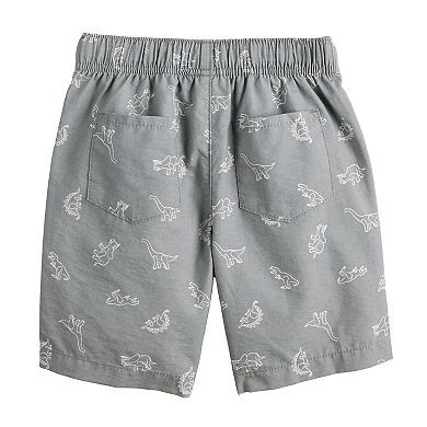 Boys 4-12 Jumping Beans® Flat Front Poplin Shorts