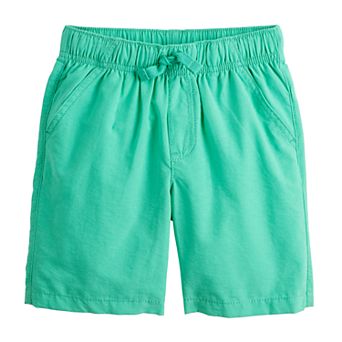 Boys 4-12 Jumping Beans® Flat Front Drawstring Poplin Shorts