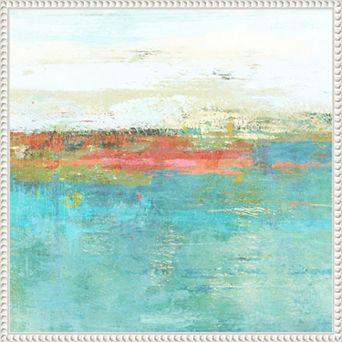 Amanti Art August Haze Framed Canvas Wall Art