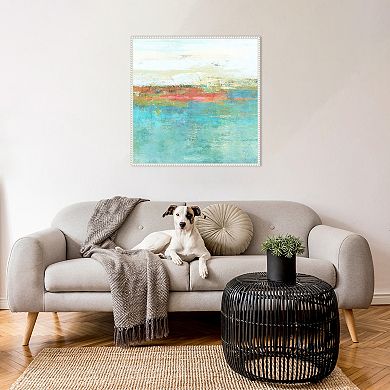 Amanti Art August Haze Framed Canvas Wall Art