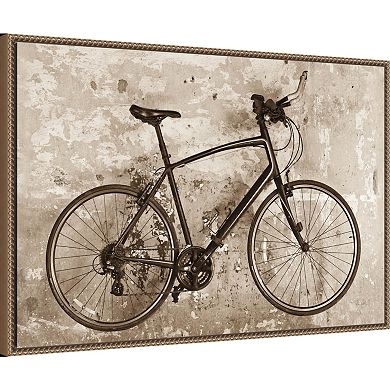 Amanti Art Bike Framed Canvas Wall Art