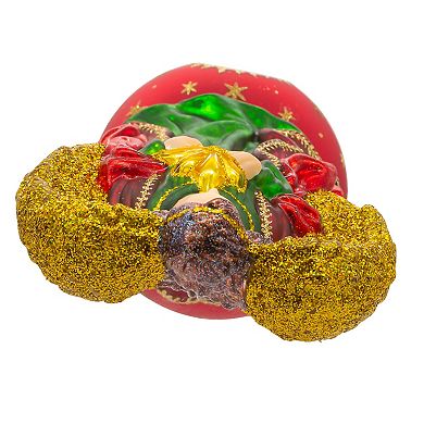 Kurt Adler Finial Christmas Angel Treetop With Reflector