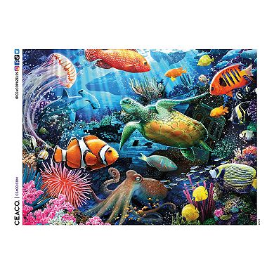 Ceaco 500 pc. Foil Under the Ocean Jigsaw Puzzle