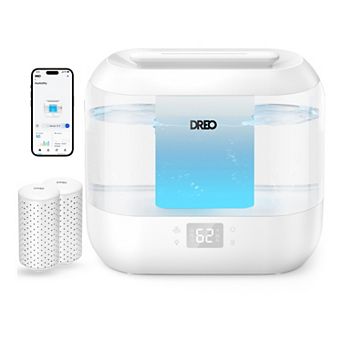 DREO 4L Smart Ultrasonic Cool Humidifier with Bonus Filter