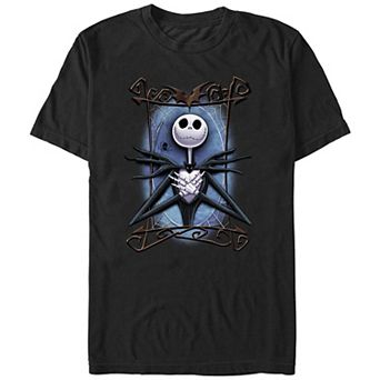 Disney's The Nightmare Before Christmas Jack Skellington Spooky Frame Big & Tall Graphic Tee