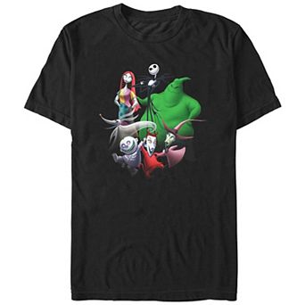 Disney's The Nightmare Before Christmas Group Shot Big & Tall Graphic Tee