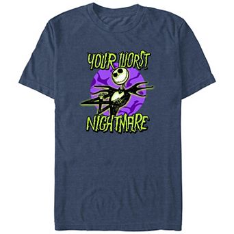 Disney's The Nightmare Before Christmas Jack Skellington Your Worst Nightmare Big & Tall Graphic Tee