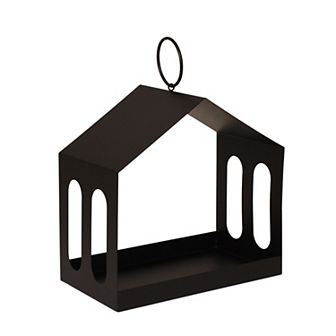 Sonoma Goods For Life® Black Finish House Bird Feeder