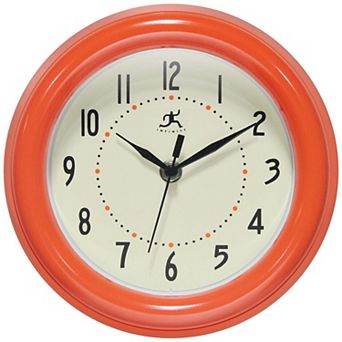 Infinity Instruments Spartan 8 in Round Wall Clock