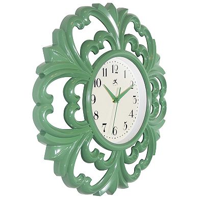 Infinity Instruments Wisteria 15.5-in. Wall Clock