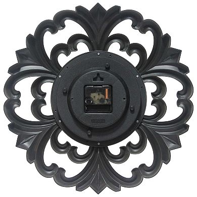 Infinity Instruments Wisteria 15.5-in. Wall Clock
