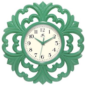 Infinity Instruments Wisteria 15.5 in Wall Clock
