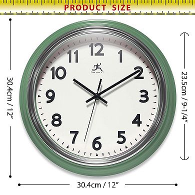 Infinity Instruments Gas Station Classic Wall Clock