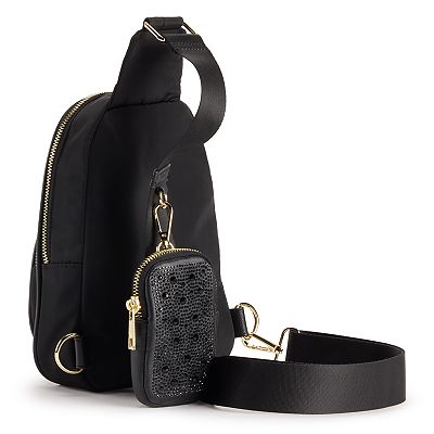 madden girl Nylon Sling Bag display picture 2