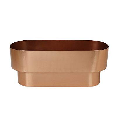 Sonoma Goods For Life® Copper Oblong Metal Planter