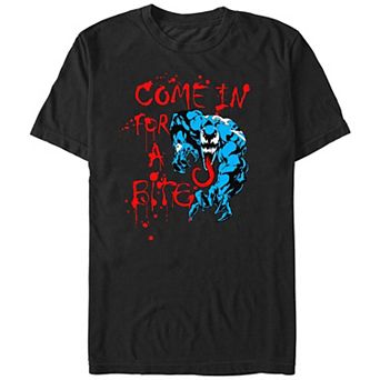 Big & Tall Marvel Venom Come In For A Bite Graphic Tee